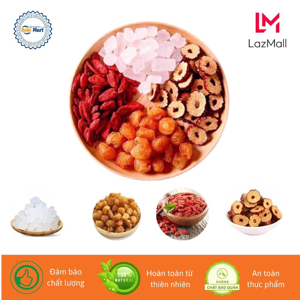 Set tea purification balm mind (longan, practically, red apple sliced, sugar candy)