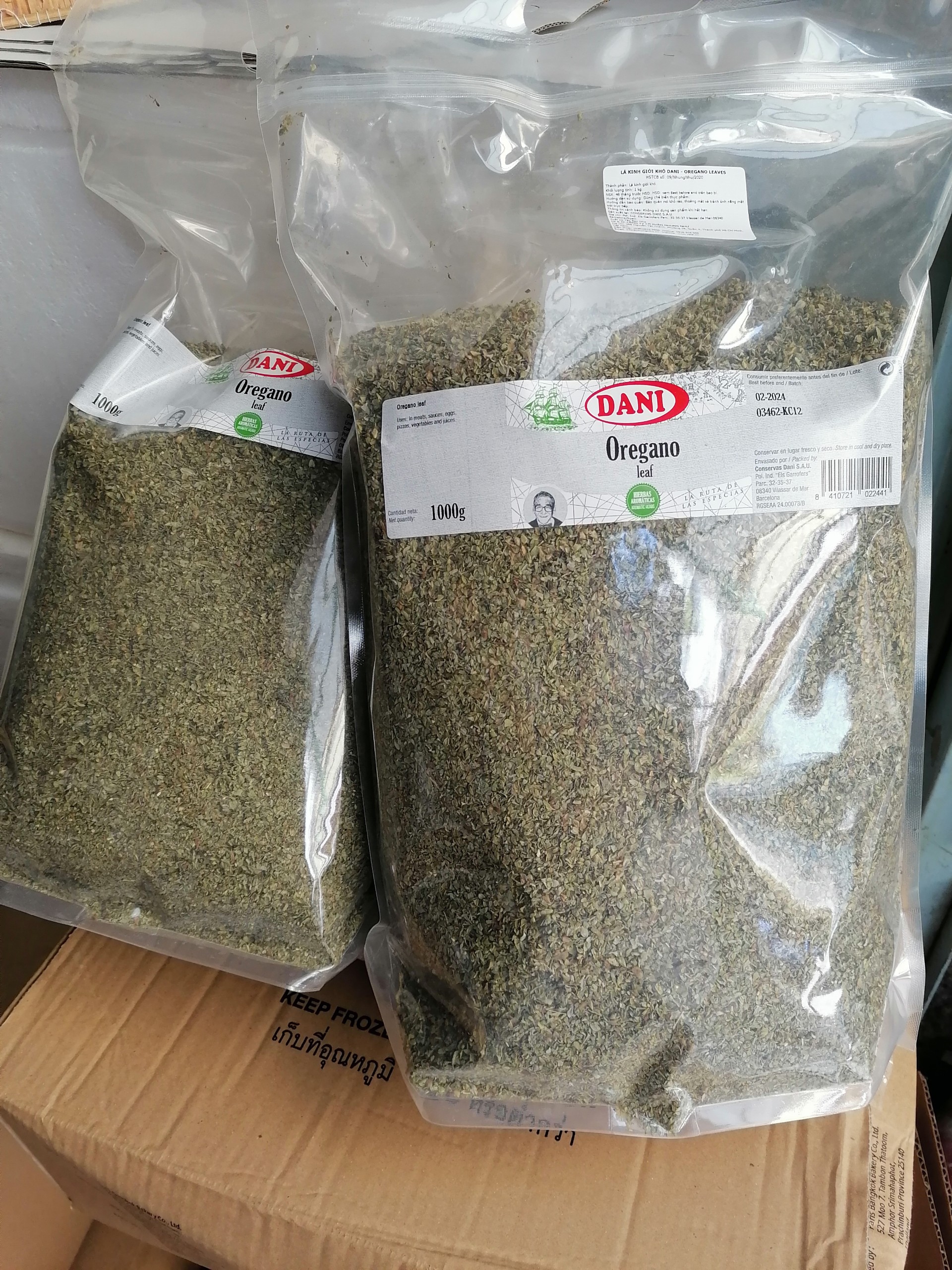 [Túi zip 50g] LÁ KINH GIỚI KHÔ Oregano Leaf (hương vị cho món pizza)