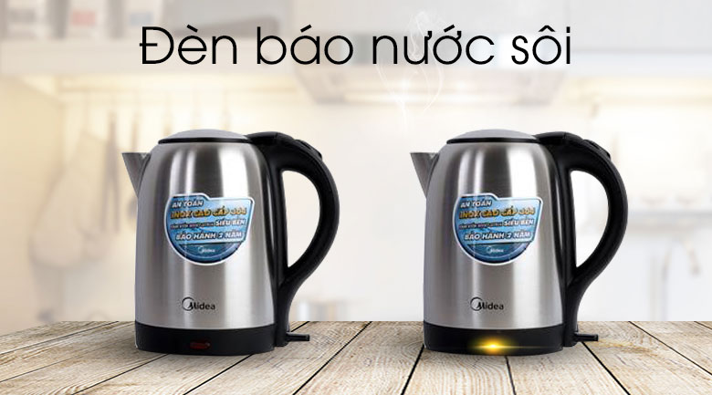 Bình siêu tốc Midea 1.7 lít MK-17SS