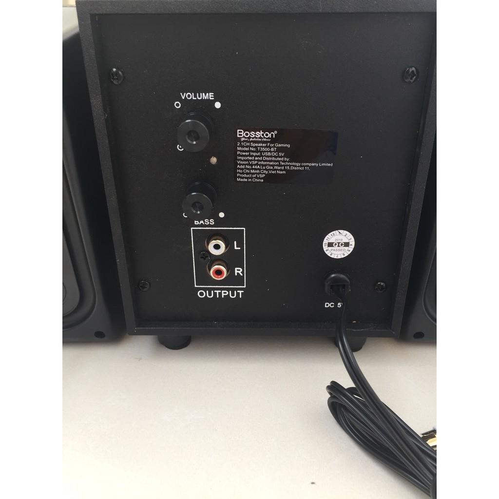 Loa Vi Tính (Có tích hợp thêm chức năng Bluetooth) Bosston T3500-BT