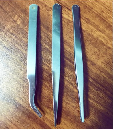 Bộ 3 nhíp gắp linh kiện inox