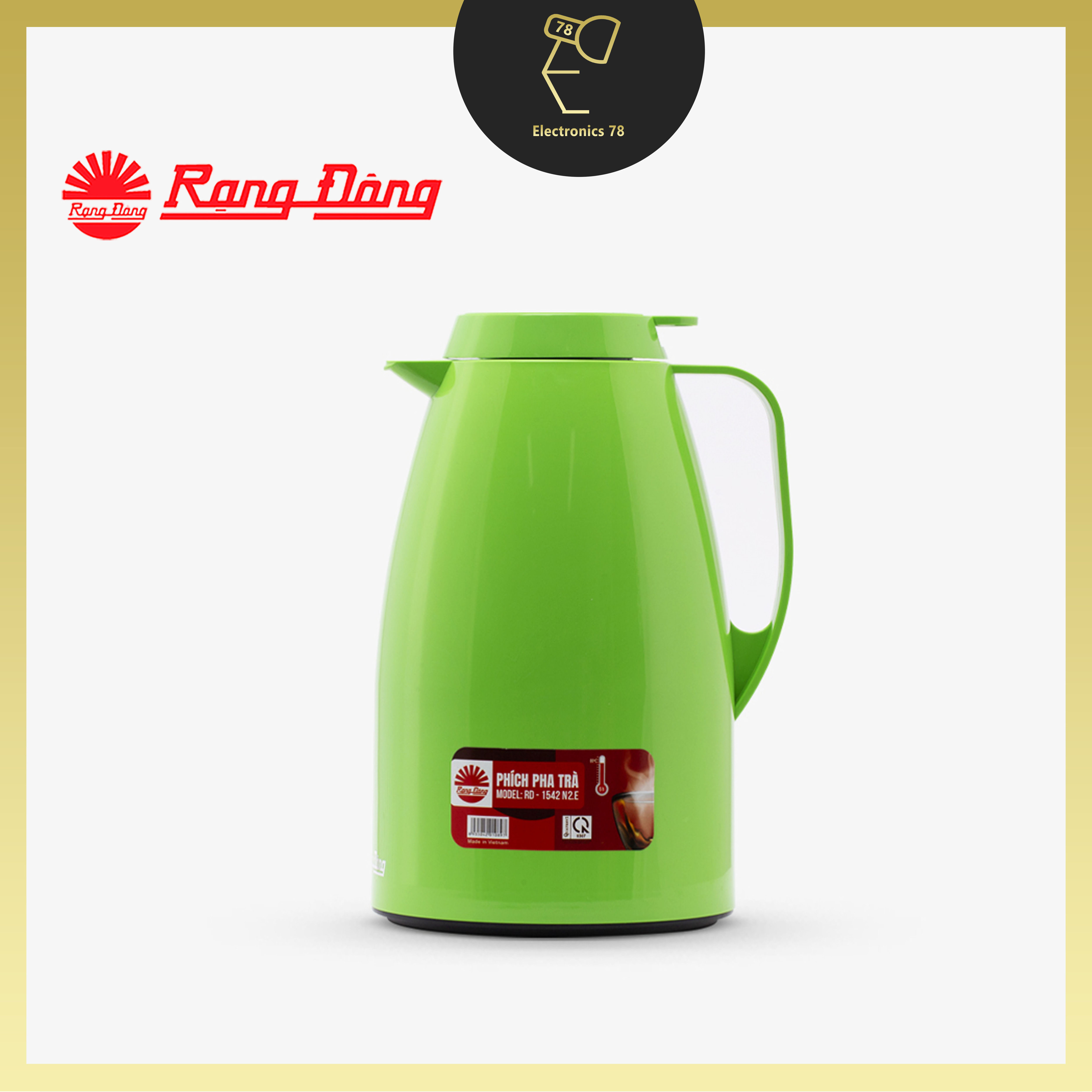 Phích pha trà, giữ nhiệt rạng đông - 1542 n2.e
