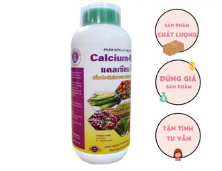 Phân bón lá sinh học Calcium BORON 500ml, Sitto Việt Nam
