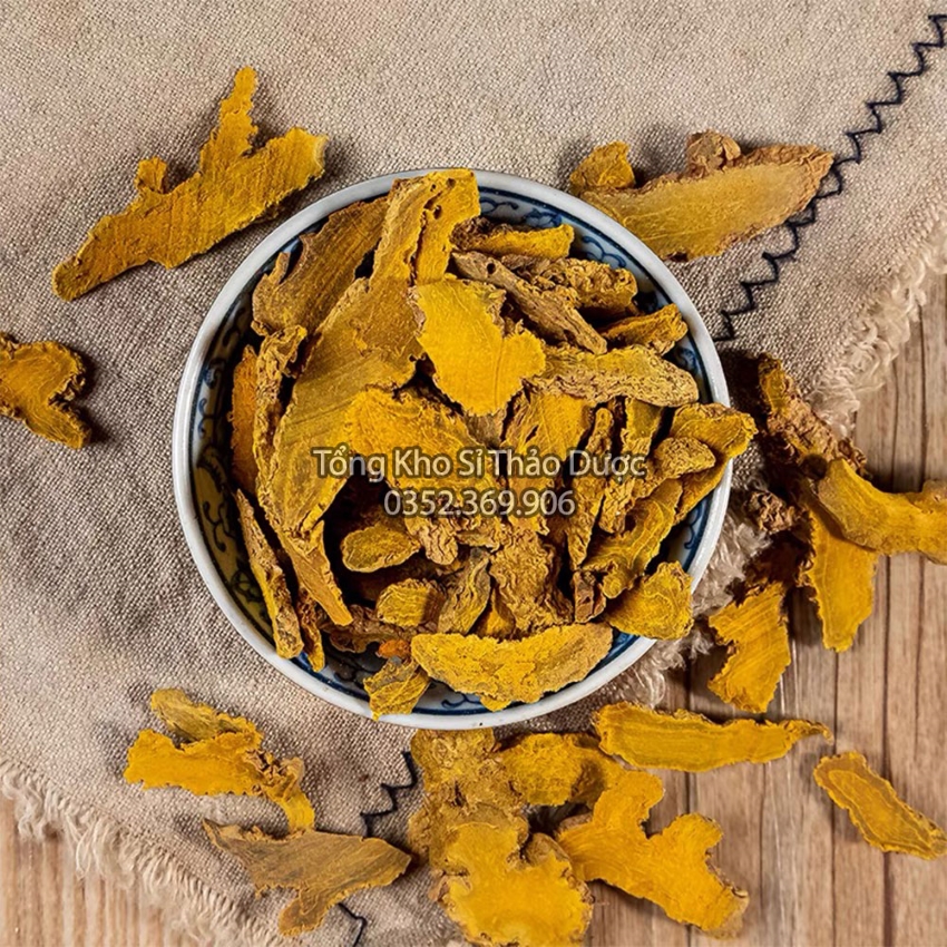 Nghệ Vàng 500g (Nghệ Khô Thái Lát)
