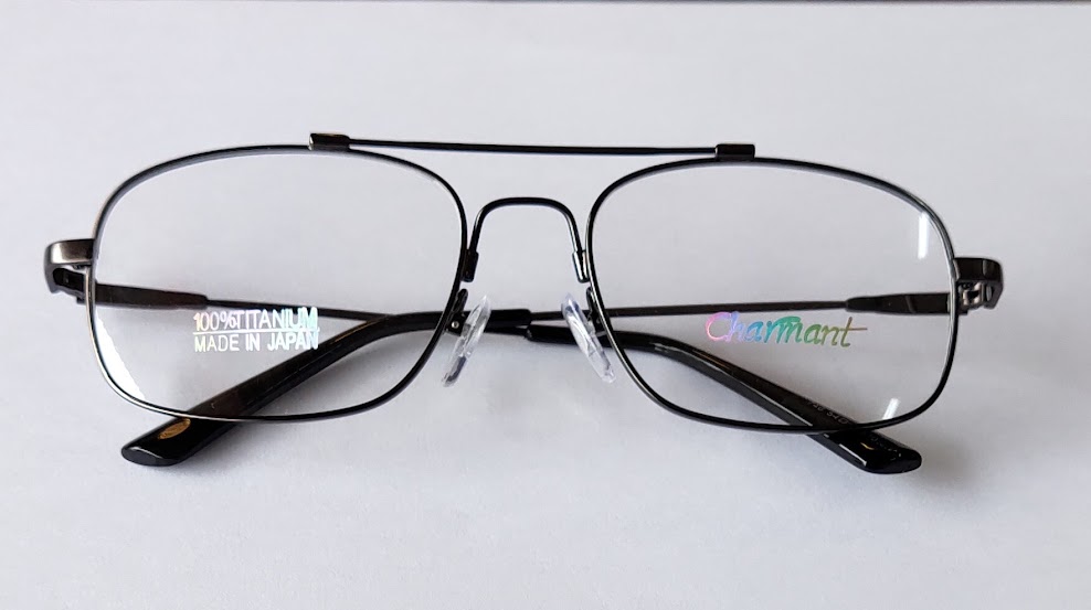 Gọng kính titanium Dẻo CHAMANT lắp kính cận, viễn
