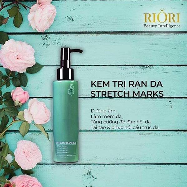 Kem trị rạn da Stretch Marks Riori