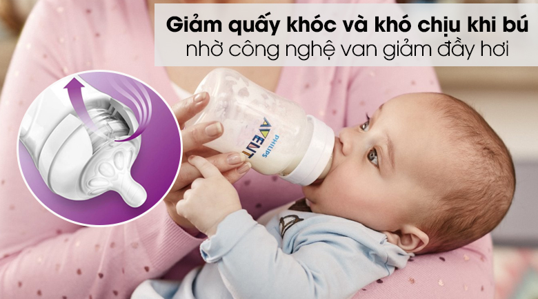 [FREESHIP] Núm ti silicone Philips Avent Natural cho bé