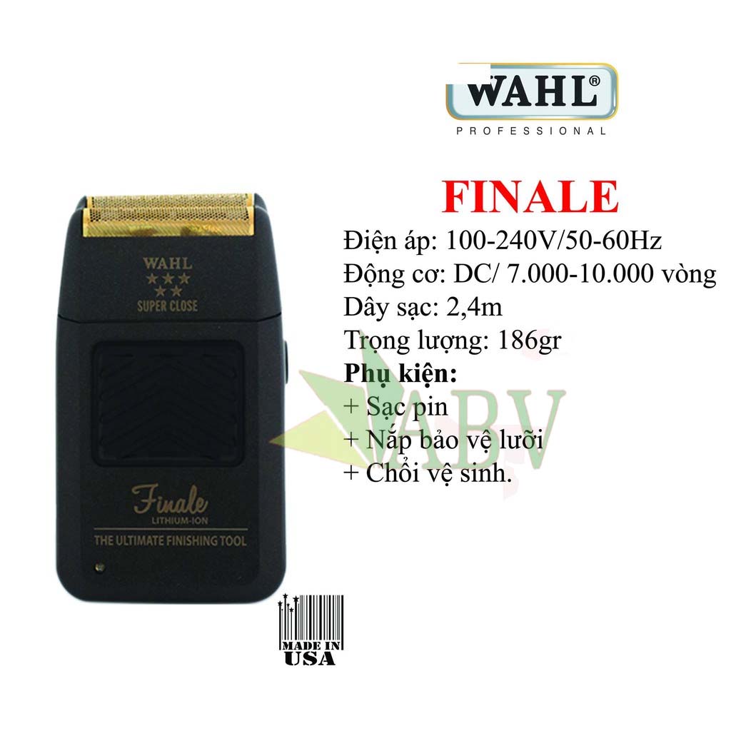 [HCM]Máy cạo khô WAHL FINALE