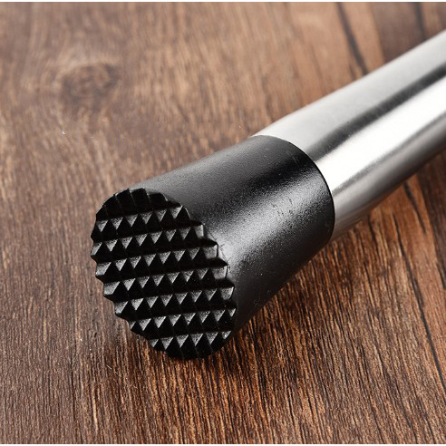 Chày Bar Dầm Pha Chế Cocktail 20,5cm (chất liệu inox 304)