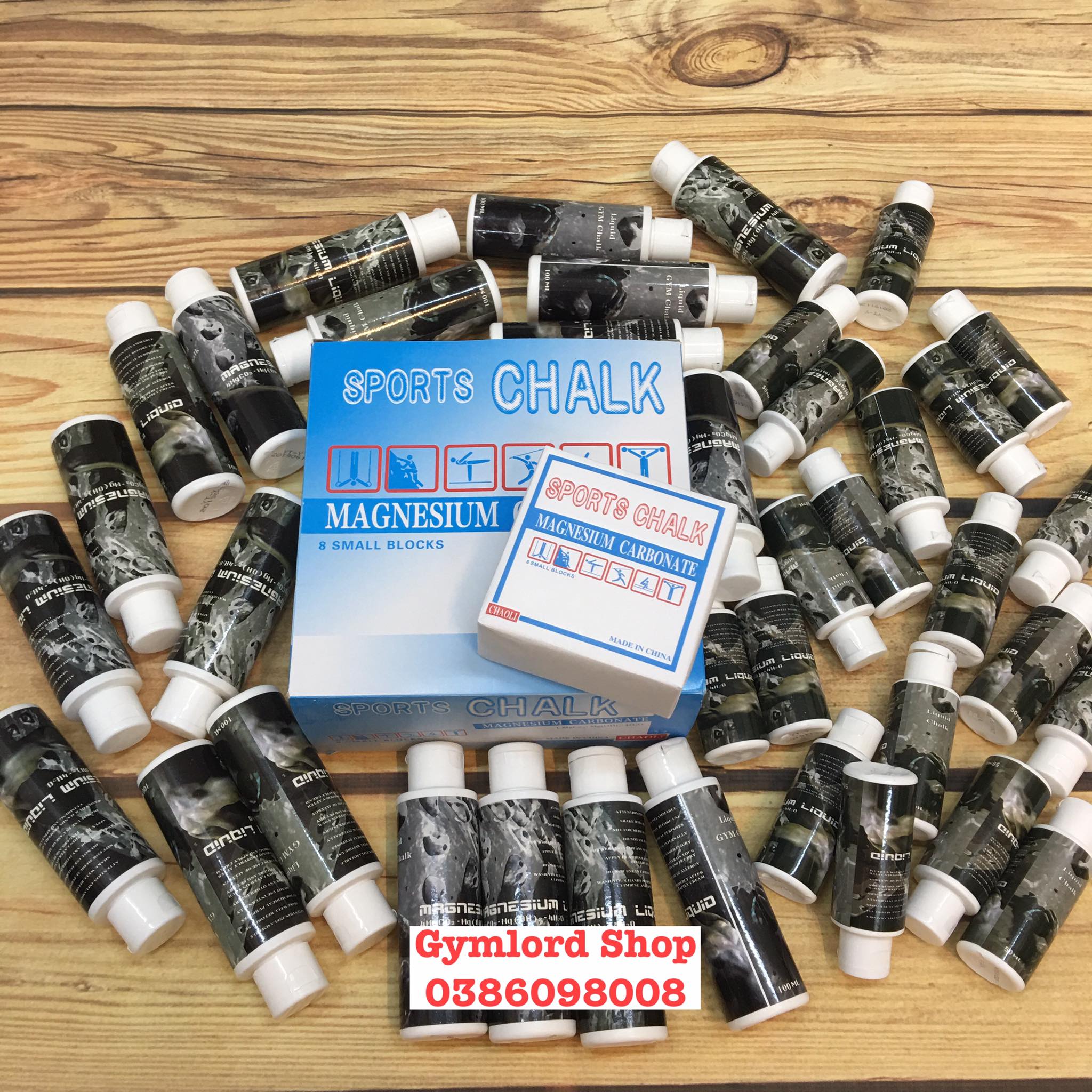 Phấn khô, phấn nước tập Gym - Sport Chalk