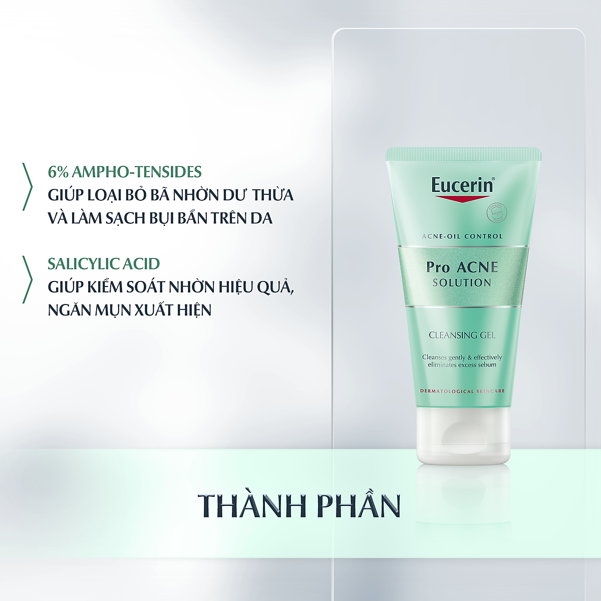 Eucerin Facial Cleansing Gel ®   Dermopure Clinical Purifying Cleanser 75ml    Guardian Vietnam