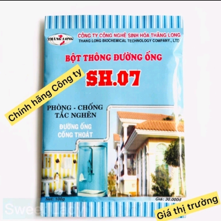 Bột thông cống đường ống SH.07 hiệu quả tốt