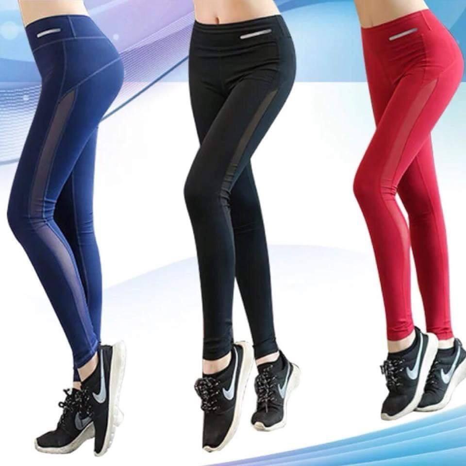 [HCM]Quần tập phối lưới bên hông - QT03