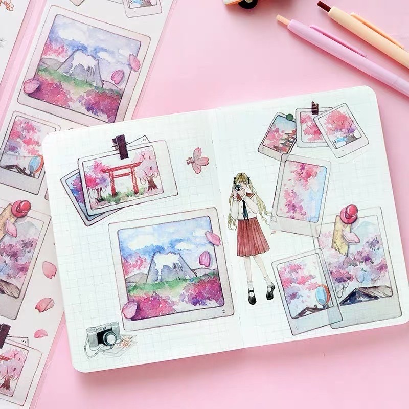 Dây Stickers Stripe 35Cm Dễ Thương