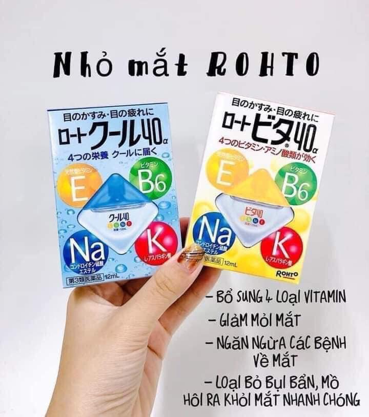 Nhỏ Mắt Rohto Nhật
