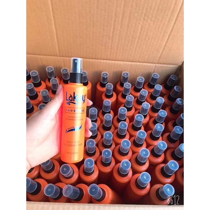 XỊT ĐẠM ĐẶC PHỤC HỒI TÓC HƯ TỔN LAKAY 150ML