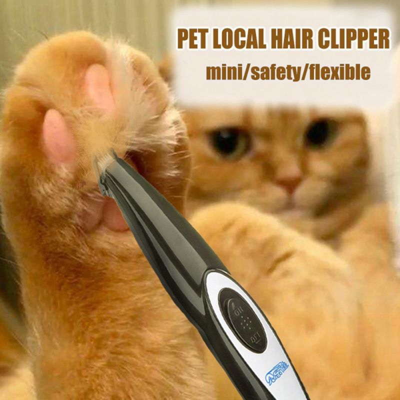 BEA BEATRICE Đồ cho chó Mini USB có thể sạc lại Điện Dụng cụ chải lông cho thú cưng Kéo cắt tóc cho thú cưng Tông đơ cắt lông thú cưng Máy cắt cỏ