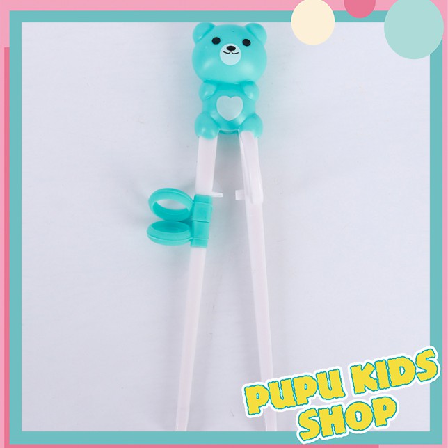 Set đũa muỗng nĩa cho bé tập ăn pupu kids shop