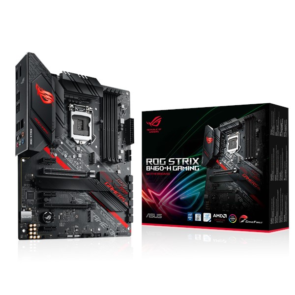 Mainboard ASUS ROG STRIX B460-H GAMING (Intel B460, Socket 1200, ATX, 4 khe Ram DDR4)