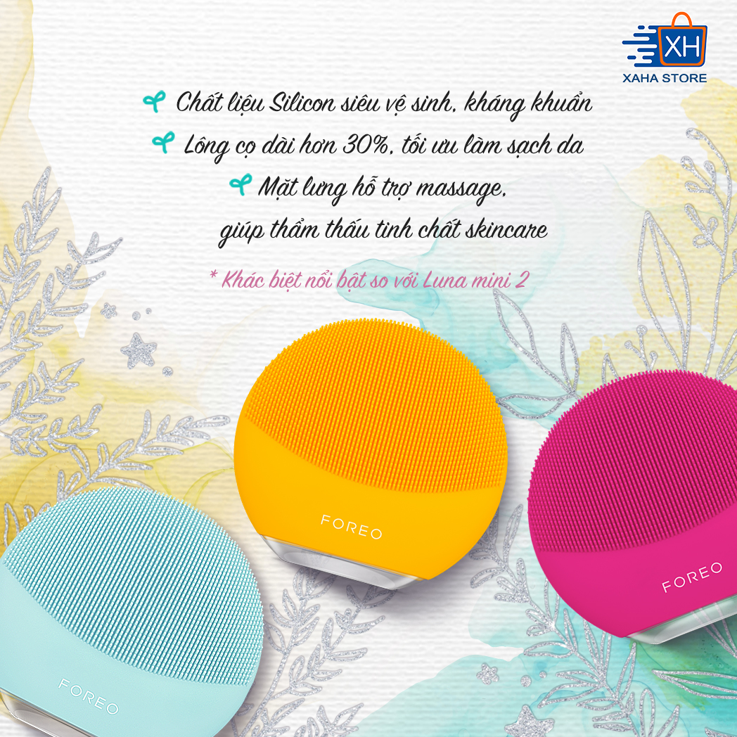 Máy rửa mặt Foreo Luna Mini 3 (Facial Cleansing Device - Foreo Luna Mini 3)