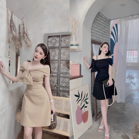 [HCM]ĐẦM ÔM TRỄ VAI NƠ 2 DÂY DỰ TIỆC