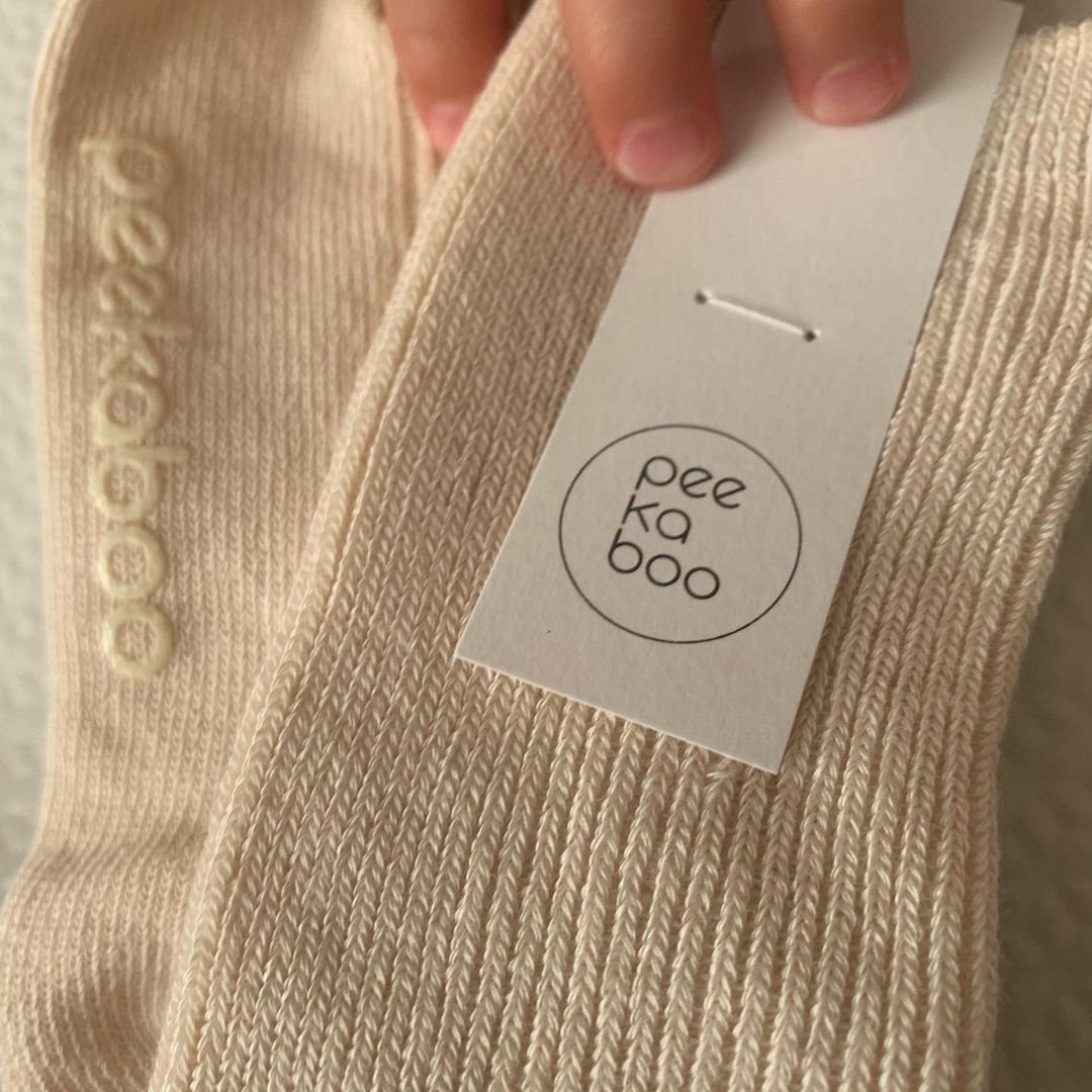 [Chính hãng] Set 4 đôi tất bắp Peekaboo Hàn Quốc cho bé