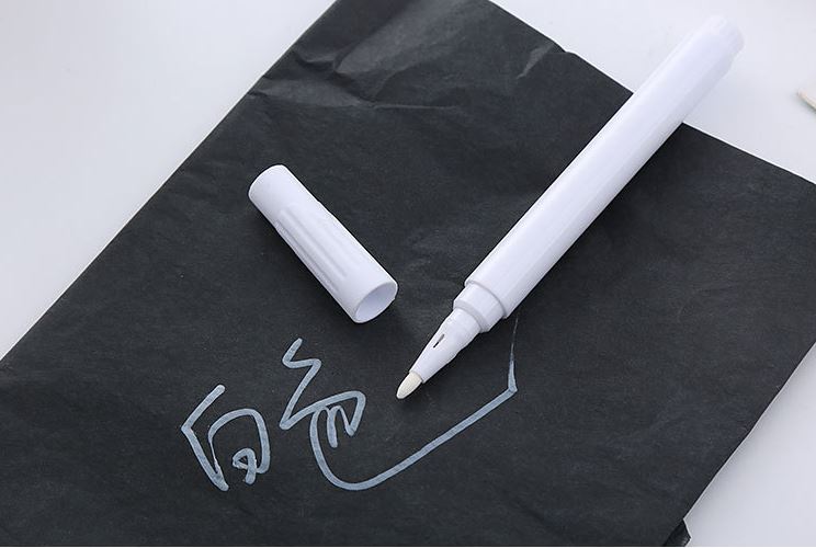 Bút phấn trắng dùng viết bảng đen/viết lên kính tiện dụng H188