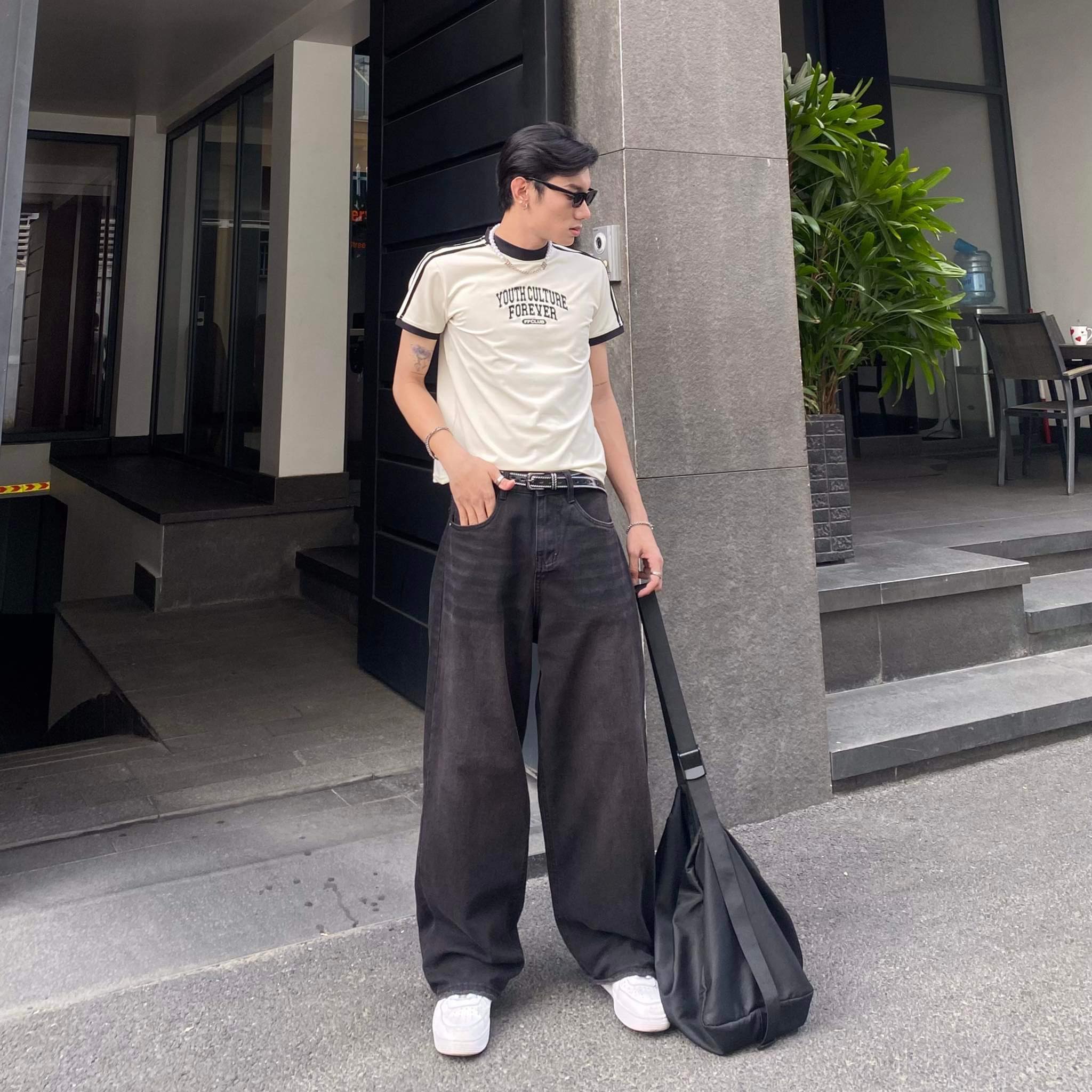 QUẦN FF FRIENDS FOREVER LOW RISE JEANS
