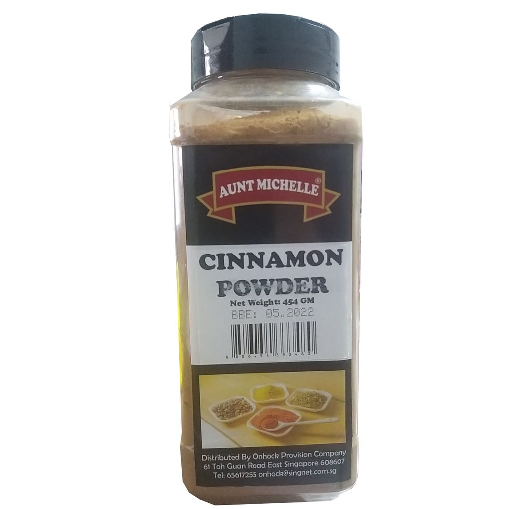 🍂 BỘT QUẾ AUNT MICHELLE CINNAMON POWDER 454G – GIA VỊ THƠM NGON XUẤT XỨ MỸ 🍂