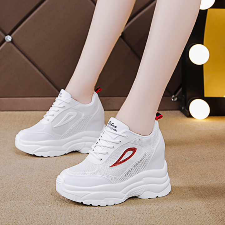 GIÀY THỂ THAO ĐỘN ĐẾ 9CM PSOD599-073