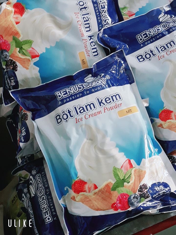 Bột làm kem tươi BenusCream - Tuỳ chọn vị