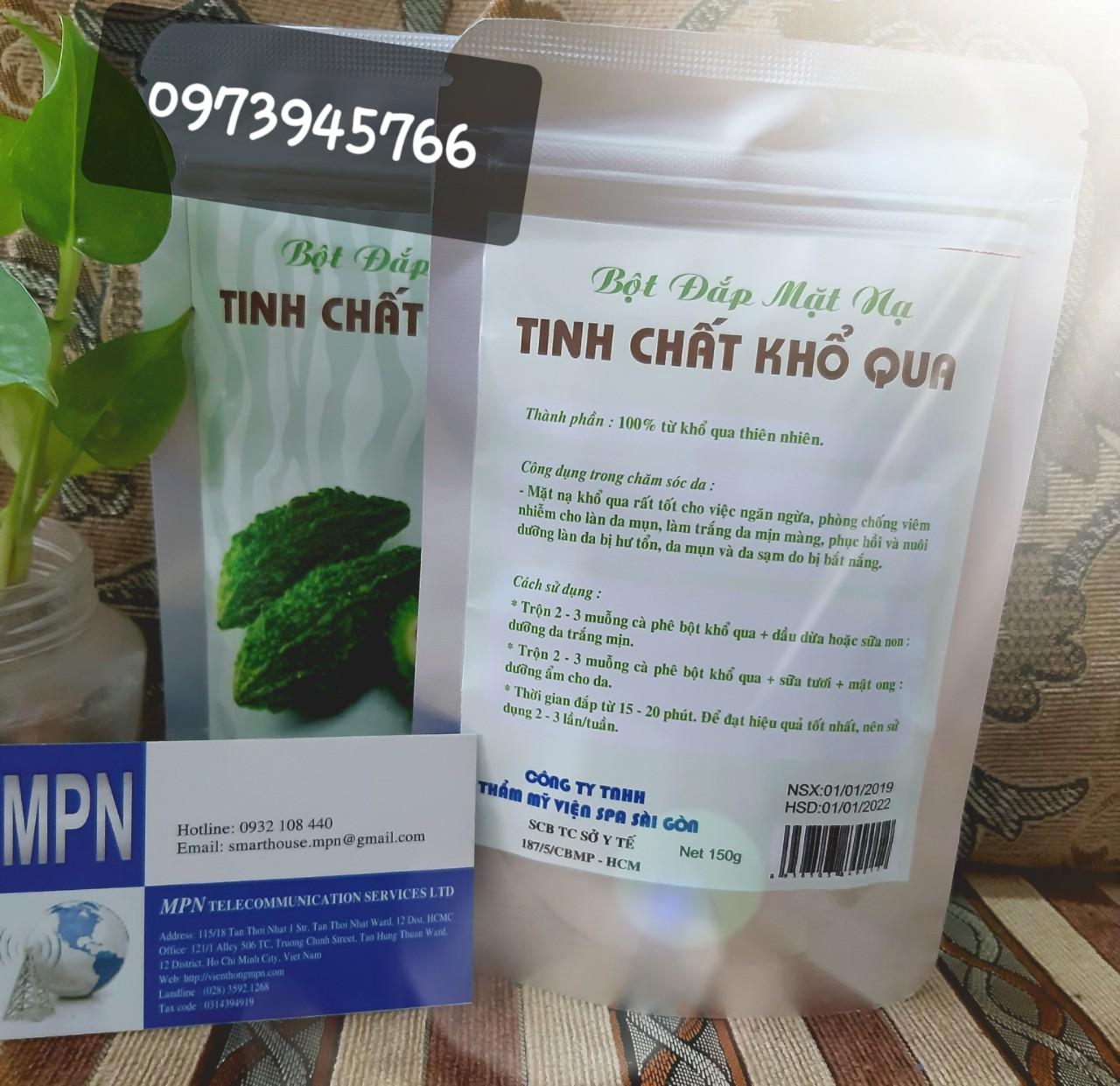 Bột Đắp Mặt Nạ Khổ Qua Bịch150gr