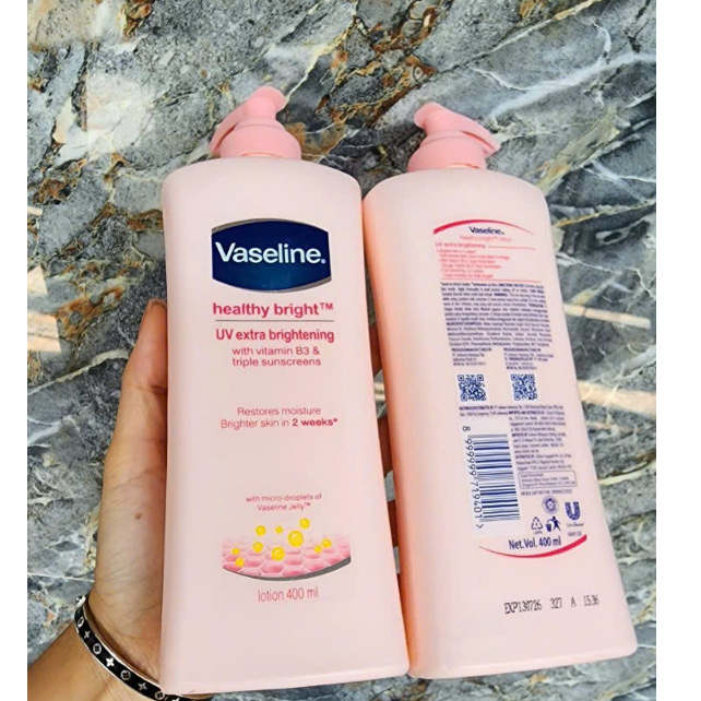 SỮA DƯỠNG THỂ ..VASELIN 400ML CHAI VÒI