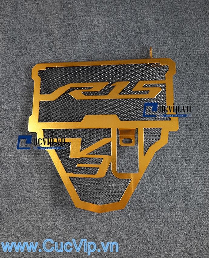 Che két nước nhôm cnc r15 vàng