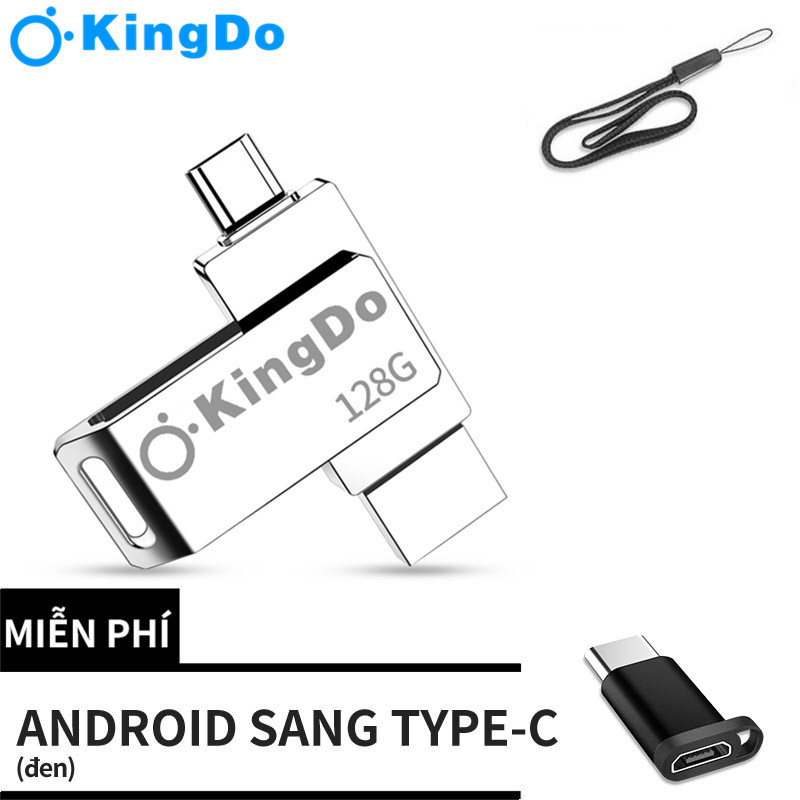 Bảng giá （COD） 2 trong 1 OTG Metal 64GB 128GB USB 2.0 Micro USB Ổ bộ nhớ flash USB kép với Bộ chuyển đổi TypeC Miễn phí Phong Vũ