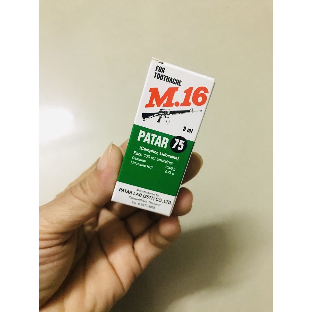 [HCM]Dầu bôi đau răng nhức răng 3ml