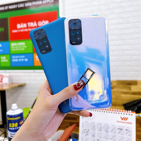 Bộ vỏ Xiaomi Redmi Note 11 4G zin mấu máy chuẩn
