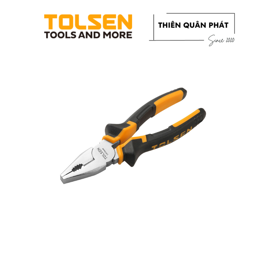 Kìm điện TOLSEN, kìm cắt dây, kìm răng dụng cụ cầm tay đa năng