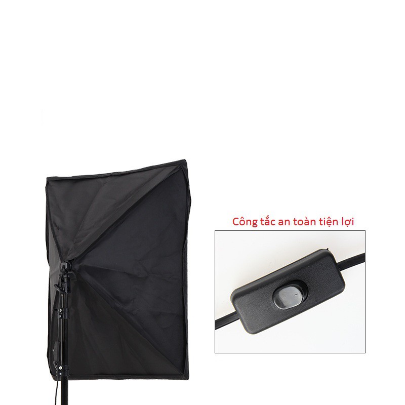 ĐÈN SOFTBOX 50x70 - Không kèm đèn