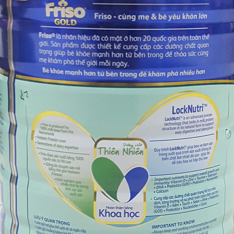 Sữa bột Friso Gold 4 900g