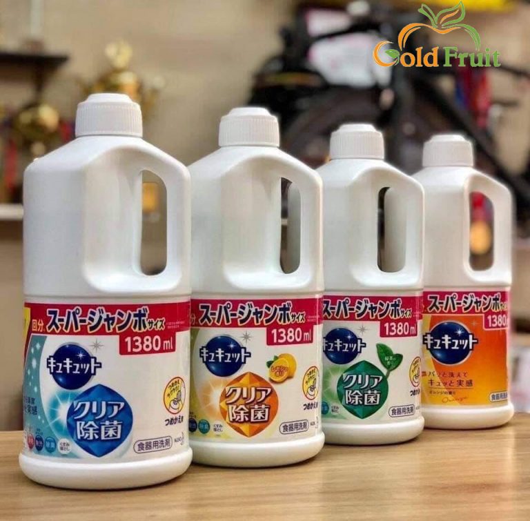 Nước rửa bát Kao 1380ml nội địa Nhật Bản