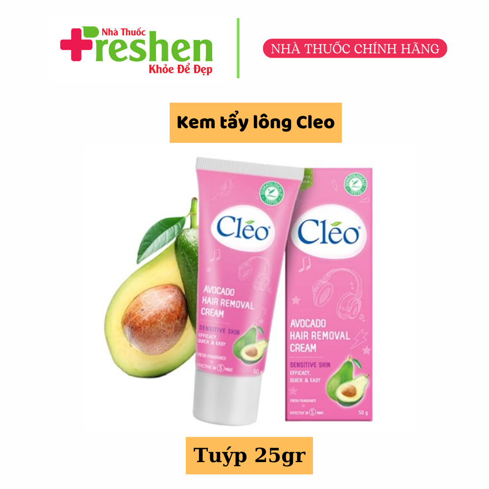 [HCM]kem tẩy lông Cléo cho da nhạy cảm