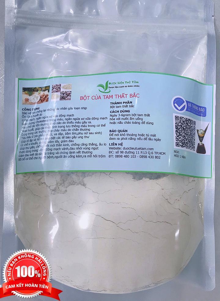 Bột tam thất bắc nguyên chất 100% - Bột tam thất bắc - Bột tự nhiên