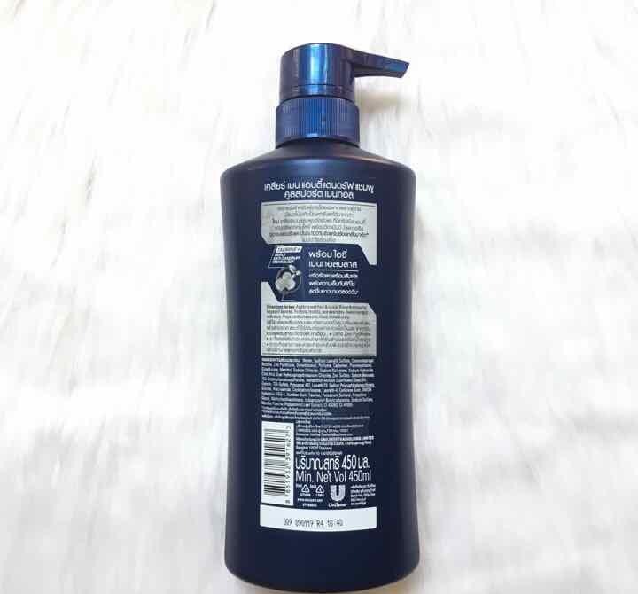 Dầu gội Clear Men bạc hà Thái Lan - 450ml