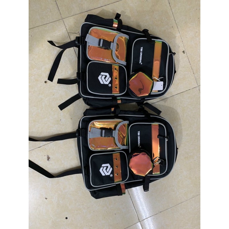 Balo TIBI HOLOGRAM kèm [ Túi Tote + Full tag ]