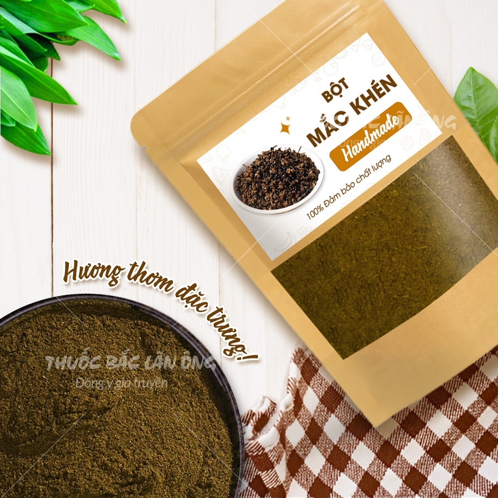 Bột mắc khén 100g, đã rang thơm, bột tẩm ướp thịt nướng, gia vị chẩm chéo, chuẩn vị Tây Bắc