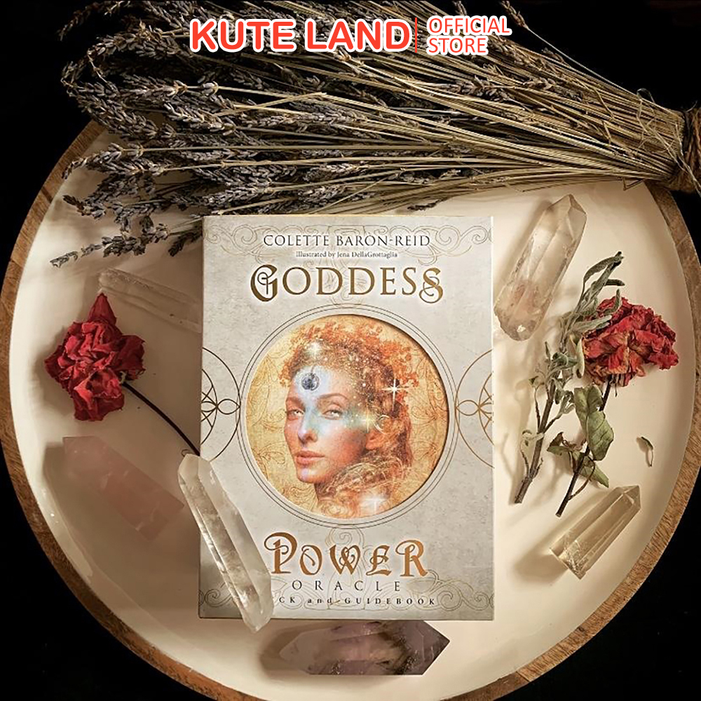 Bài Oracle Goddess Power 52 Lá Bài Tặng File Tiếng Anh Và Đá Thanh Tẩy