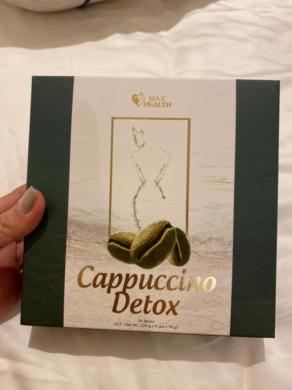 Cafe Giảm béo Cappuccino Detox Maxi SG (14 gói x 16g)
