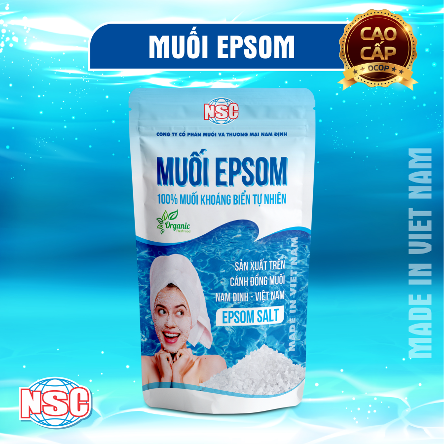 Muối Epsom (Muối Nam Định NSC) - 200g