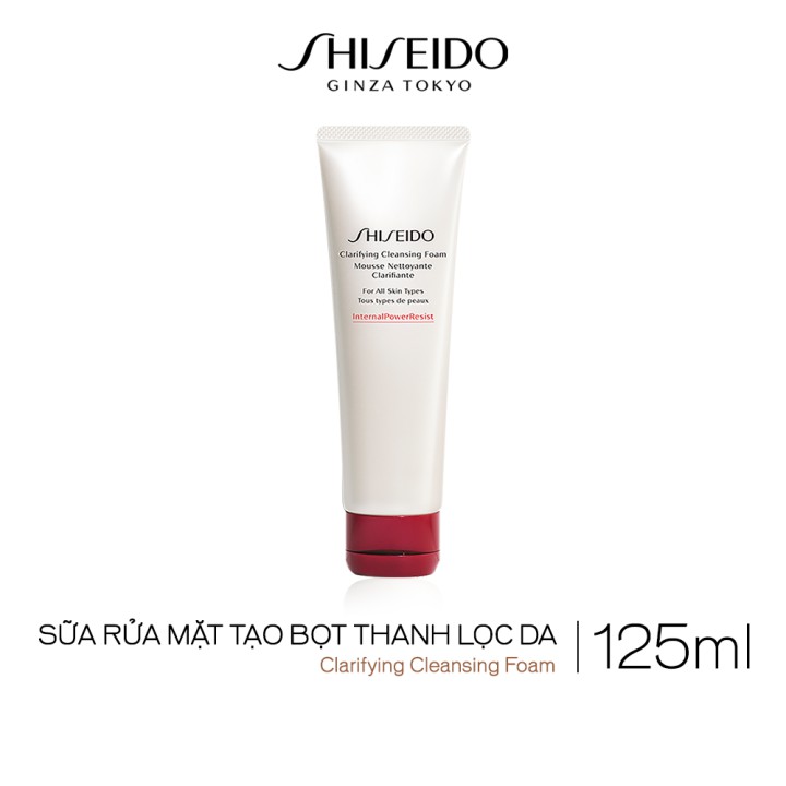 ( CHÍNH HÃNG ) Sữa rửa mặt SHISEIDO Clarifying Cleansing Foam DA THƯỜNG, MỌI LOẠI DA